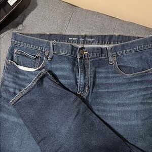 Old Navy Men's Dark Blue Slim Jeans